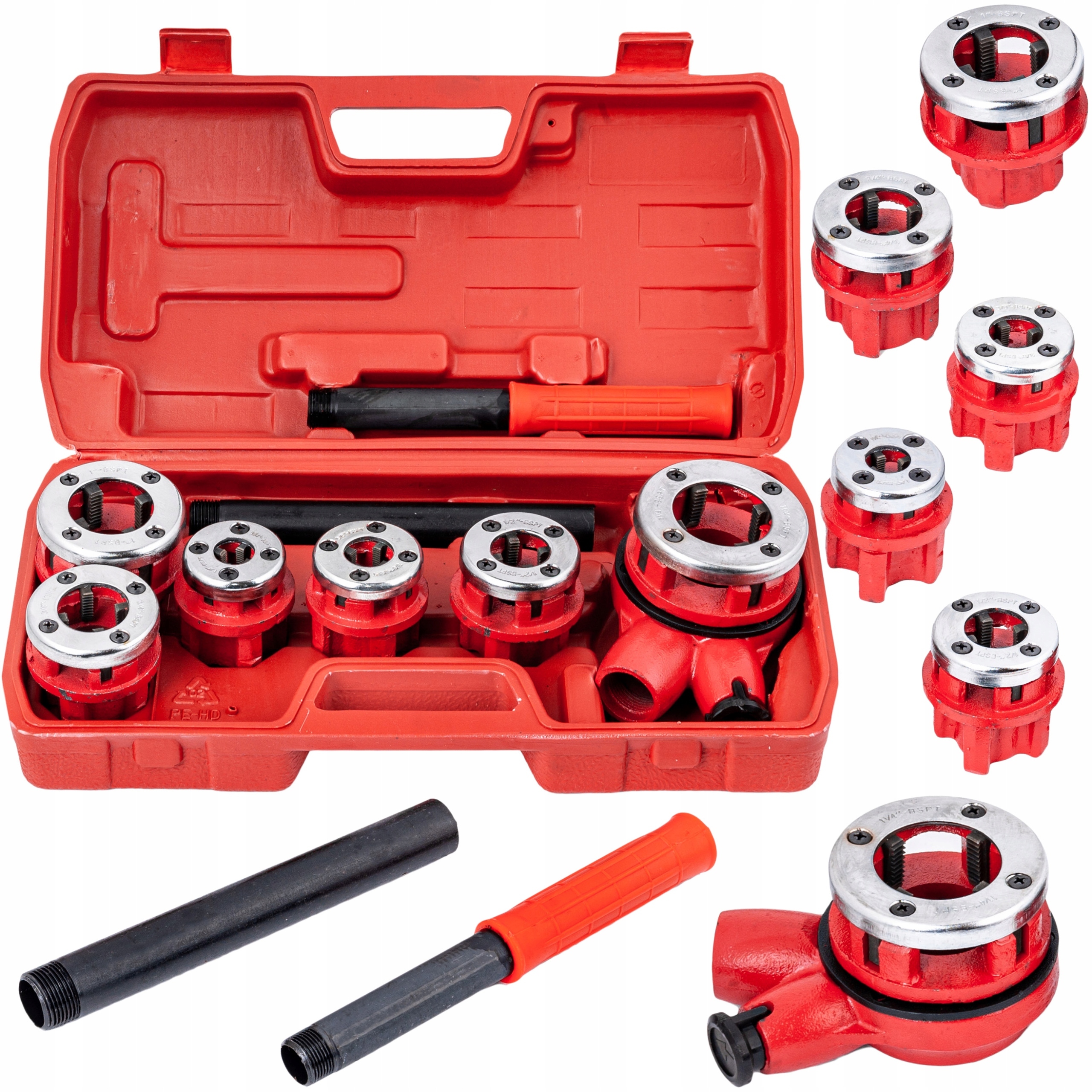 GWINTOWNICA RĘCZNA DO RUR Z GRZECHOTKĄ NARZYNKA 6