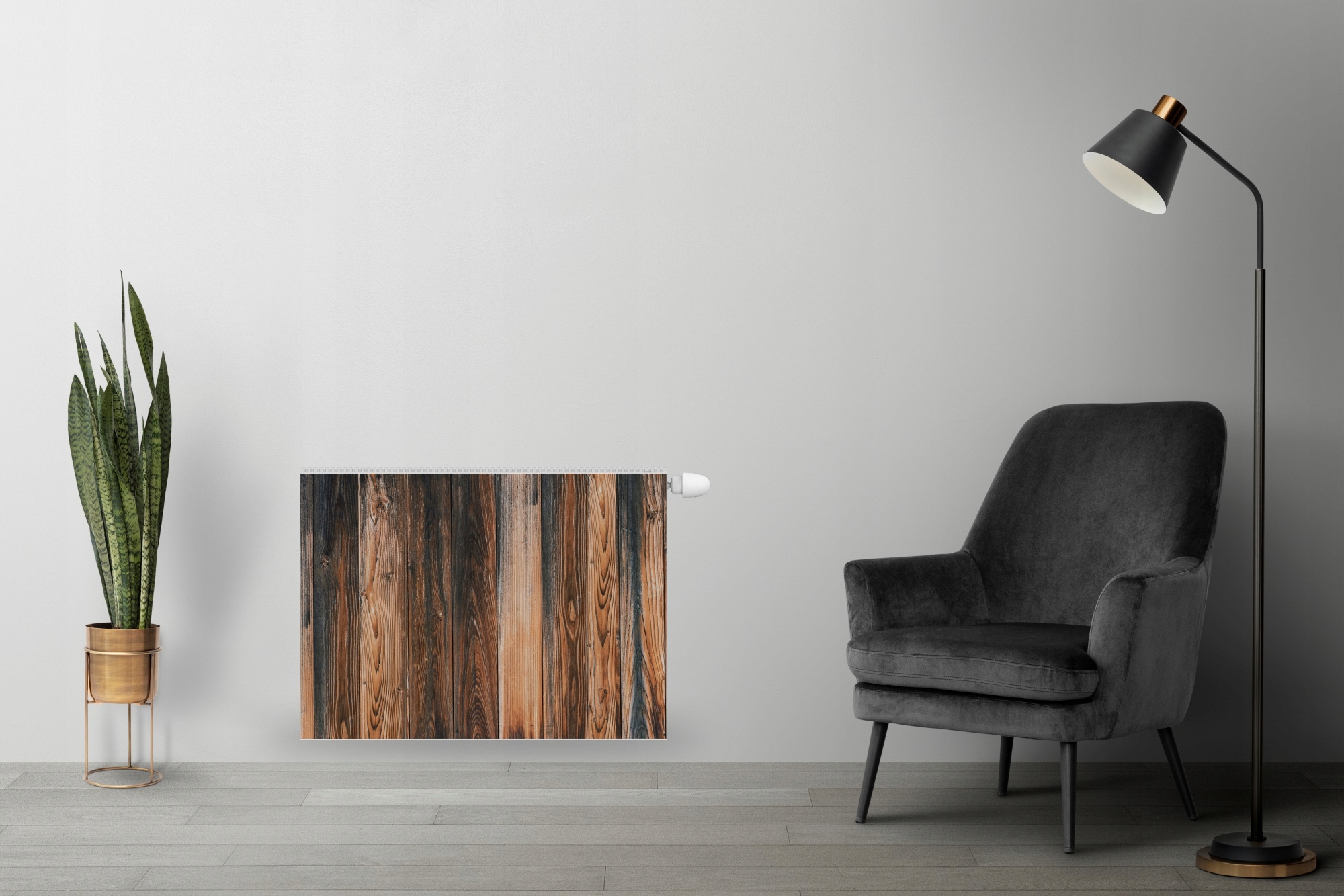 Osłona Magnes na grzejnik RUSTYKALNE DESKI 160X99 Kod producenta 615