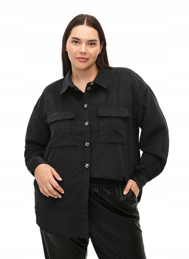 Černá Mandresová Zizzi Knoflíky 949A 48