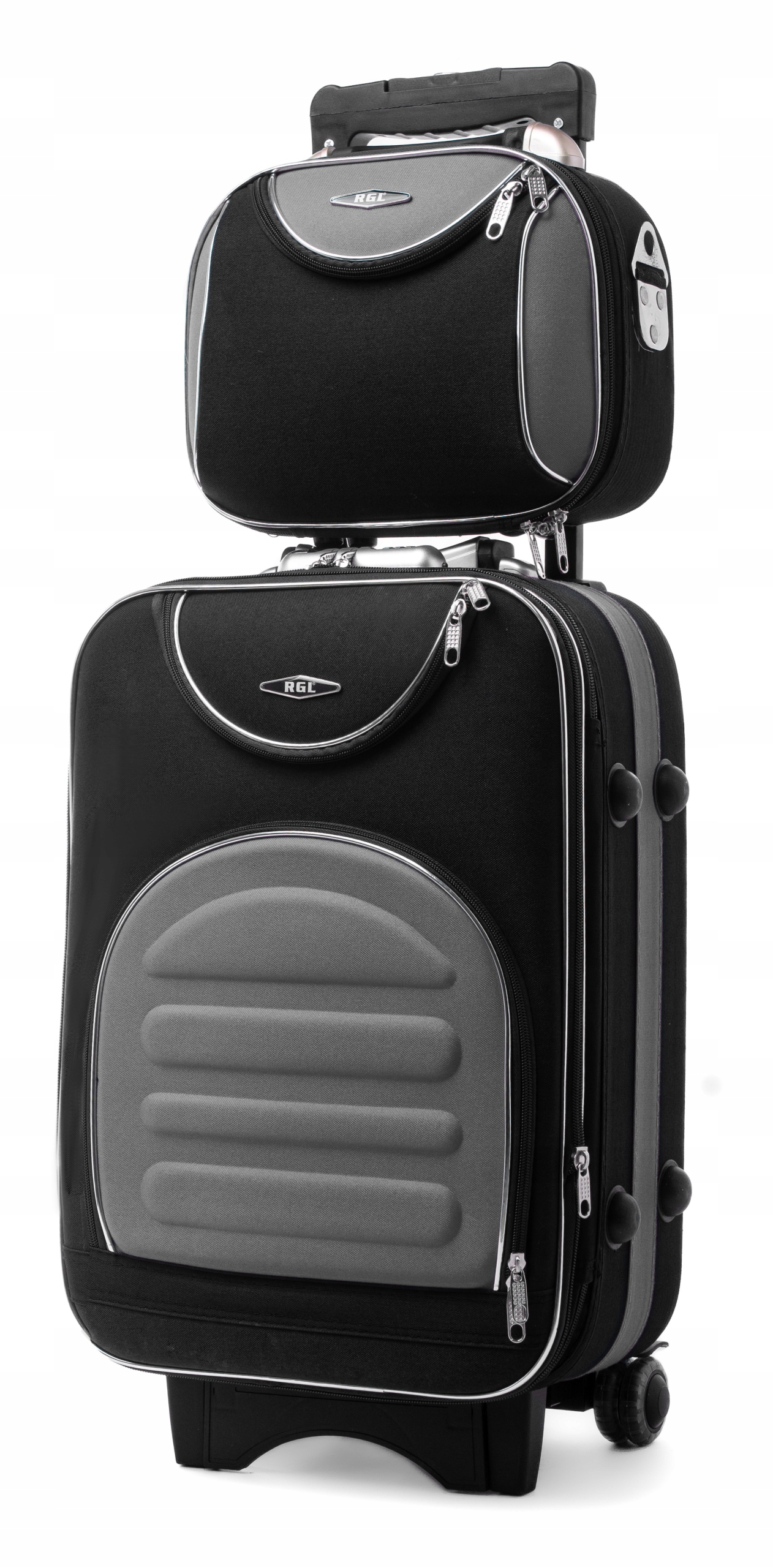 Rgl Zestaw Walizek 2w1 Mała Walizka Podróżna Na Kółkach Kuferek Bagaż