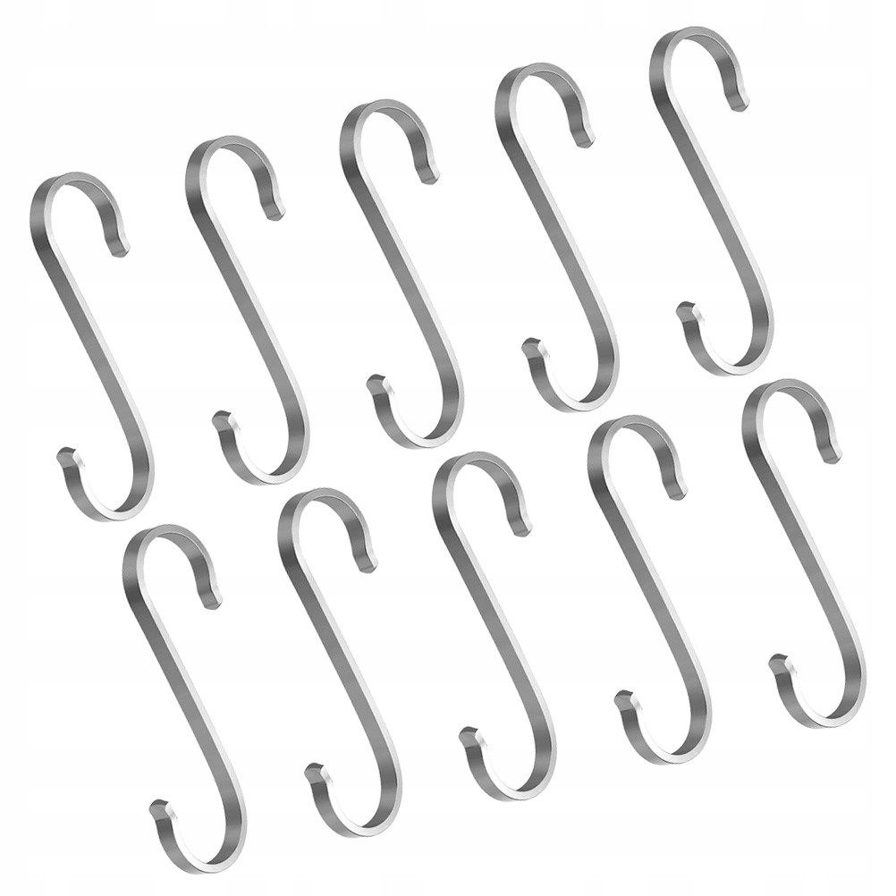 HACZYKI W KSZTAŁCIE S HACZYK DO PRZECHOWYWANIA NA ŚCIANIE