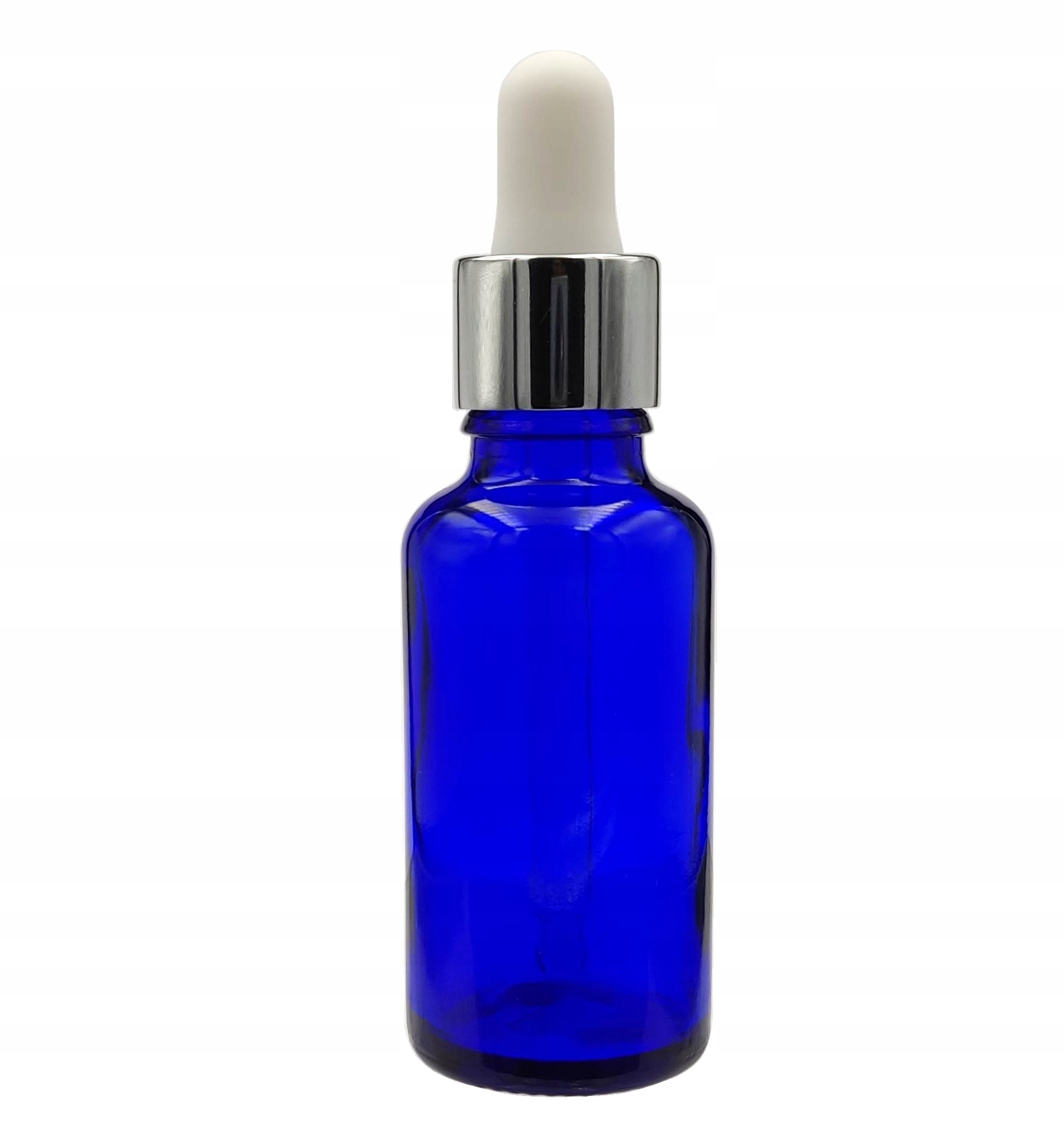 

Butelka buteleczka szklana niebieska z Pipetą 30ml