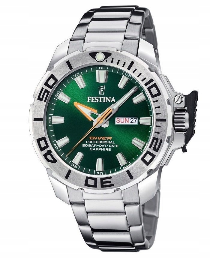 Hodinky Festina The Originals Professional Diver Set F20665/2 45,00 mm 20 Atm