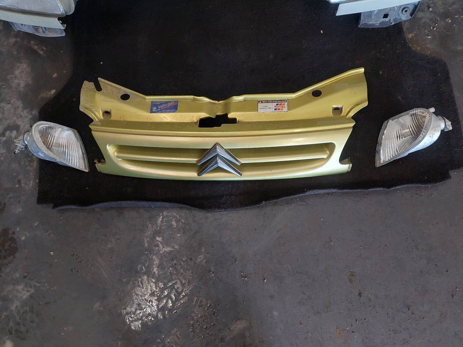 complete front bonnet lights fender CITROEN BERLINGO and