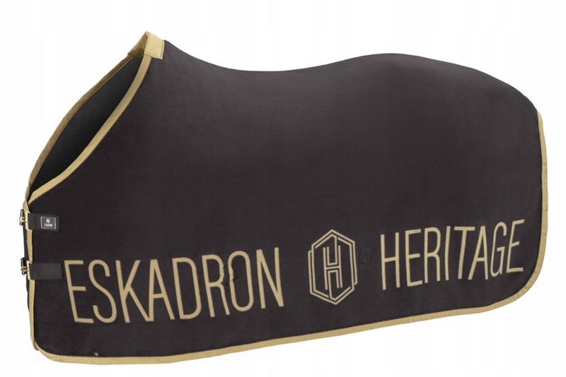 Derka Eskadron Fleece Heritage 25/26 black truffle L 145cm