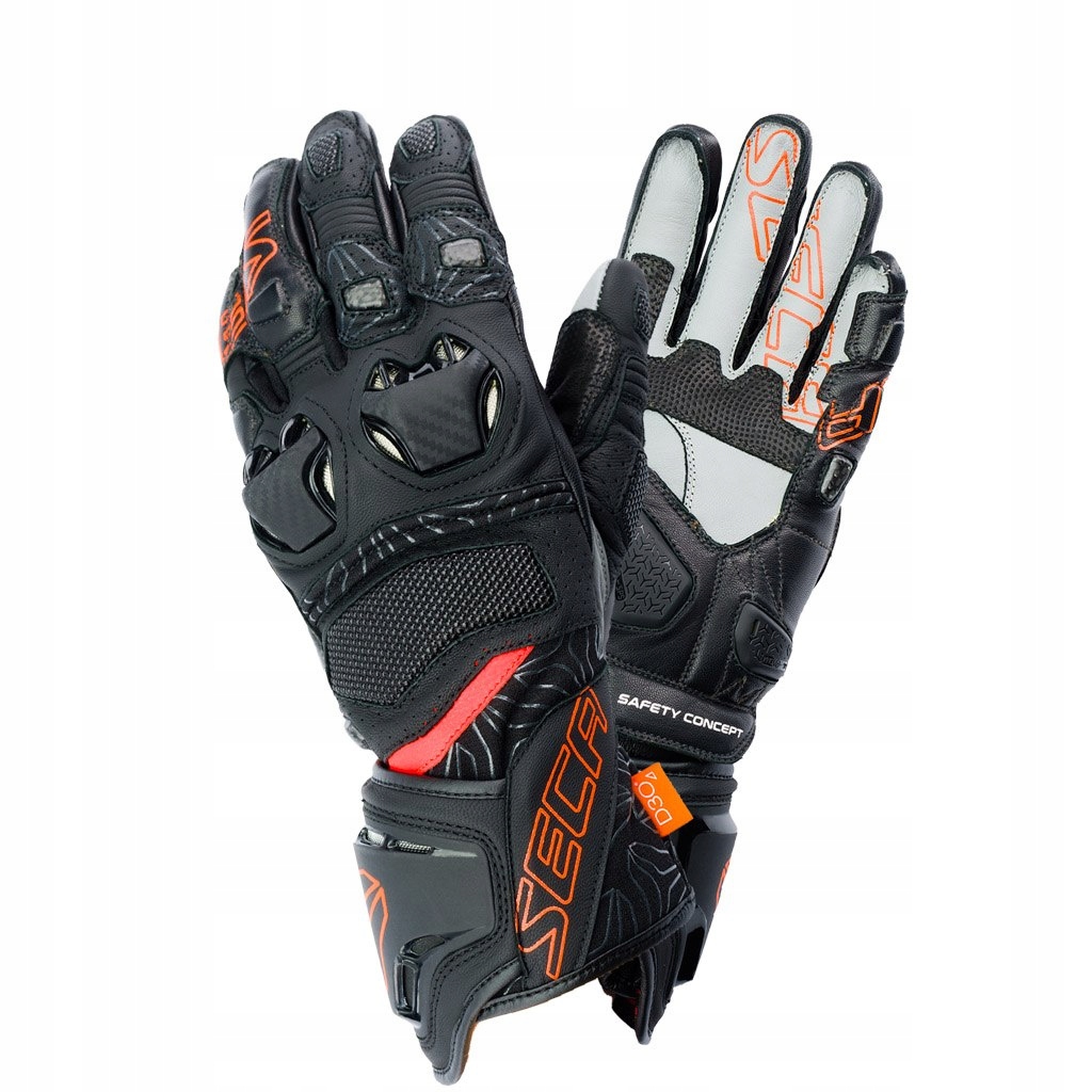 Seca Motocyklové Rukavice Ukemi Pro Fluo Red M