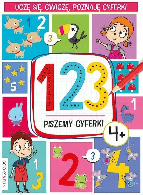 

123. Piszemy cyferki 4+ Nauka Liczenia Dla Dzieci