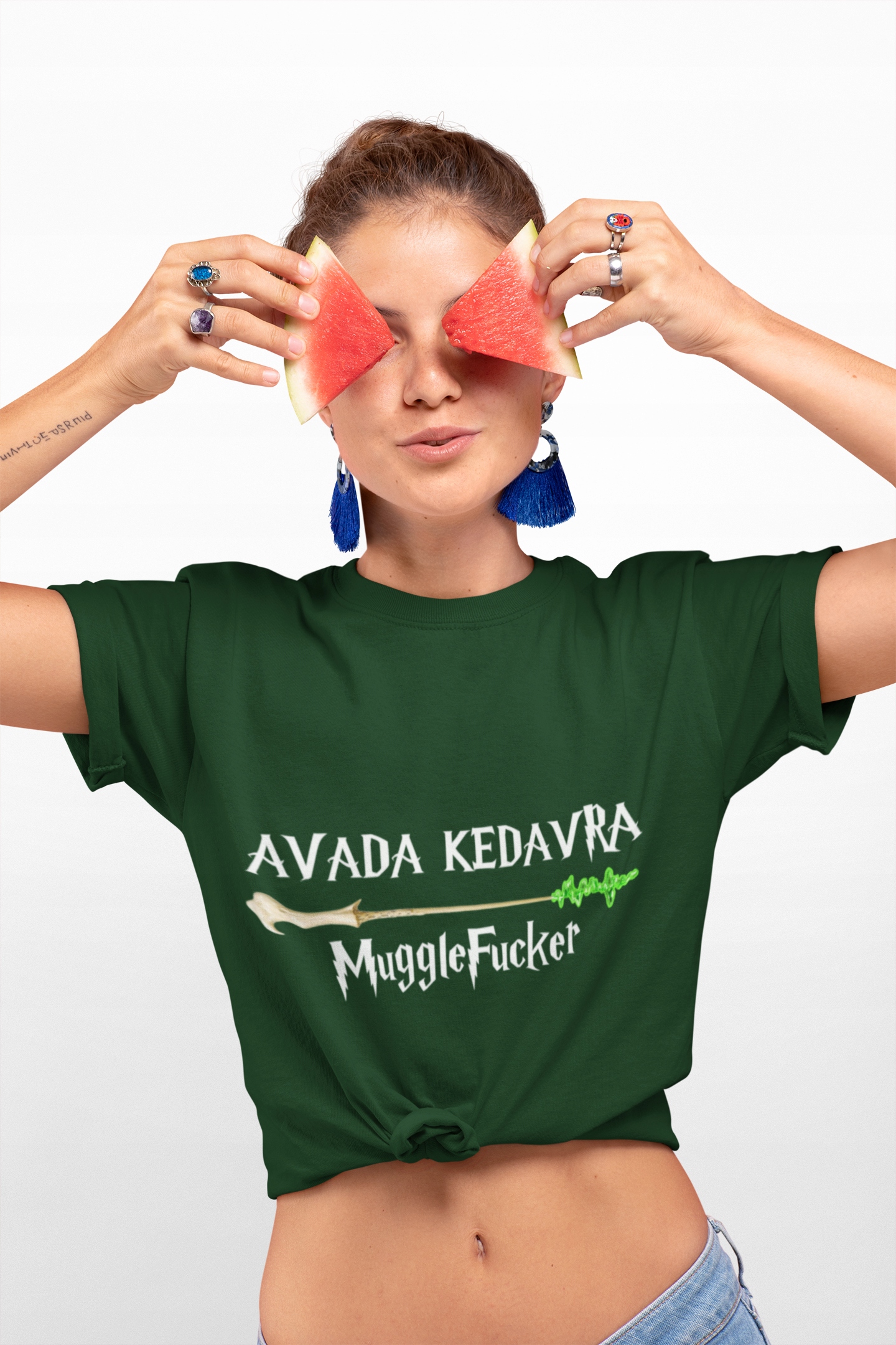 Koszulka Harry Potter - AVADA KEDAVRA MUGGLE - XXL Kolekcja HP