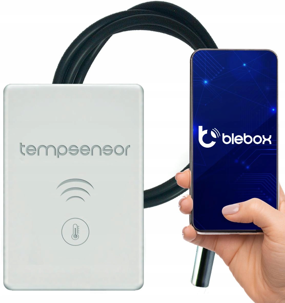 Teplotní Senzor Blebox, Wifi, Vodotěsný S Sondou 1 M
