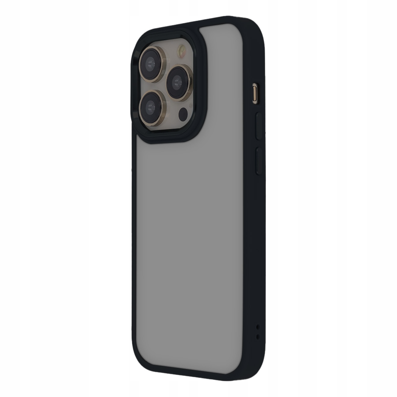 Nakładka Satin Elegant Matt iPhone 16 Plus czarna Tecto Shield