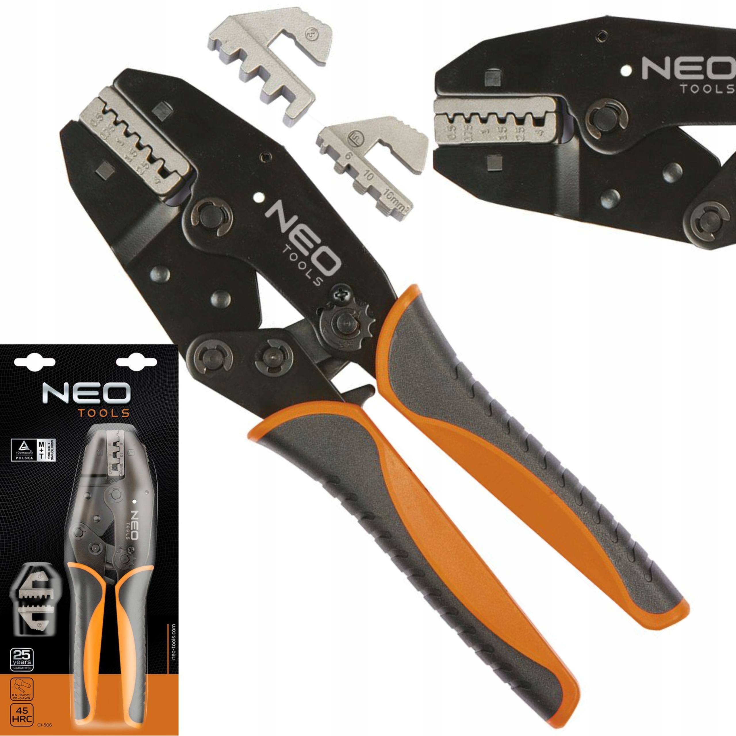 Neo Kleště Na Krimpování koncovek dutinek 0.5-16 mm2