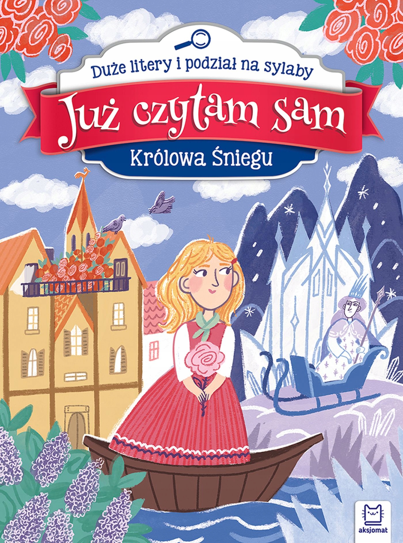 

Już czytam sam Królowa Śniegu Duże litery