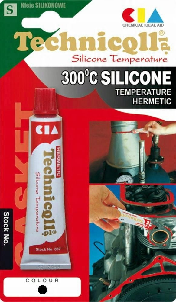 

Silikon wysokotemperaturowy czerwony 20 ml