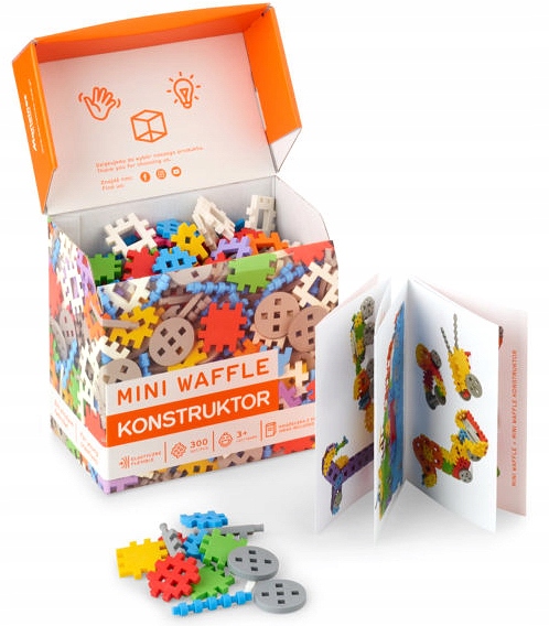

Mini Waffle Konstruktor 300 El 3+ Marioinex