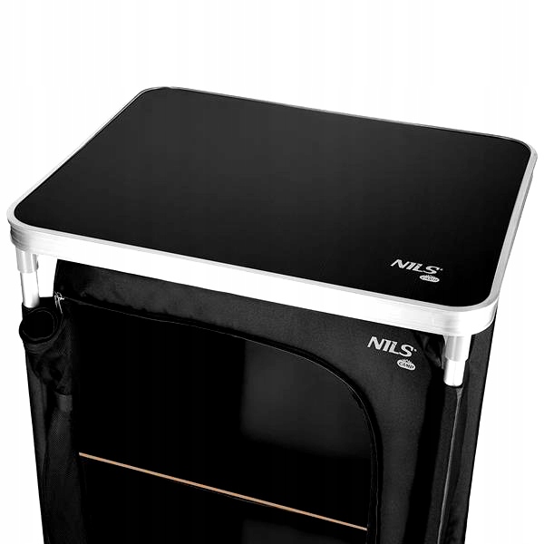 Szafka Turystyczna Z Blatem Do Namiotu Kempingowa NILS Wysokość 105 cm