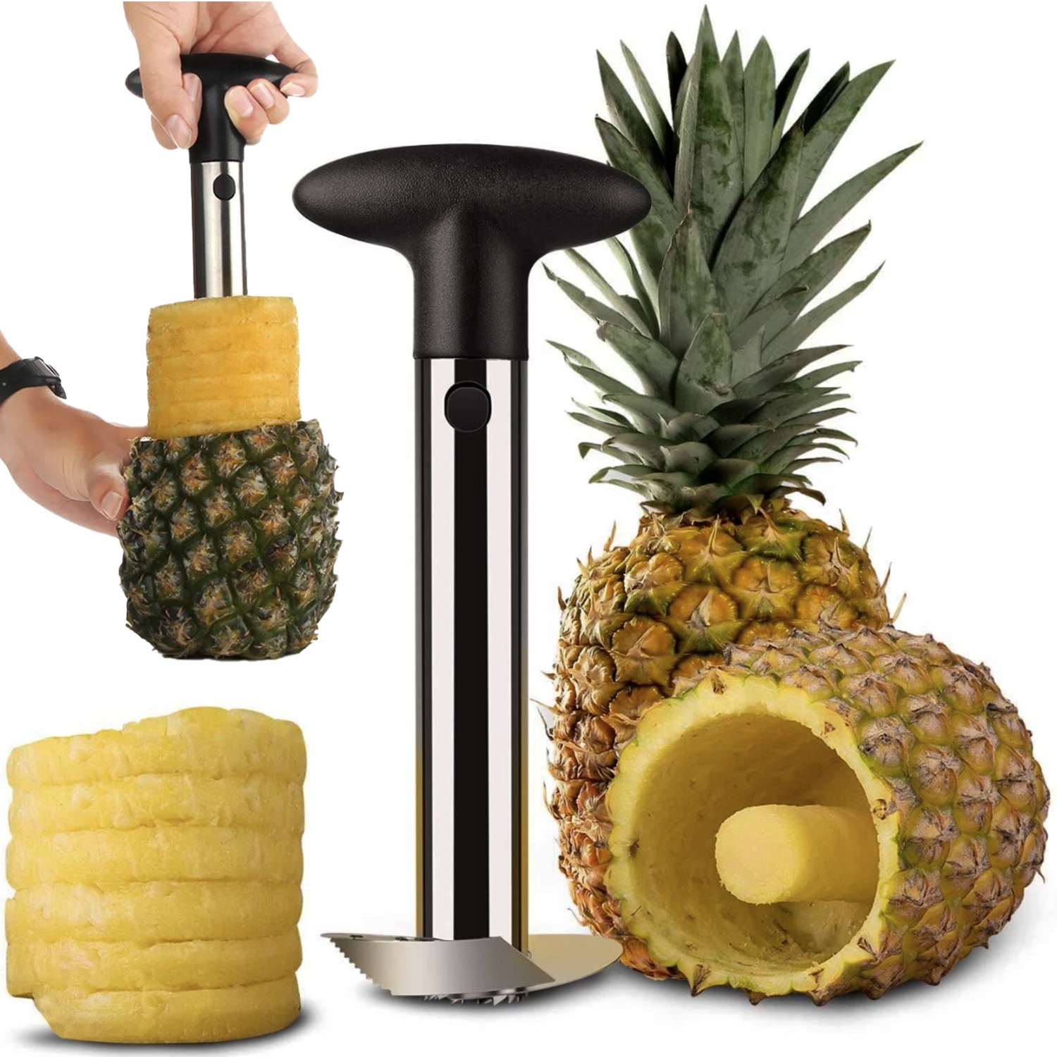 

Nóż Wykrawacz Do Ananasa Drylownica Krajalnica