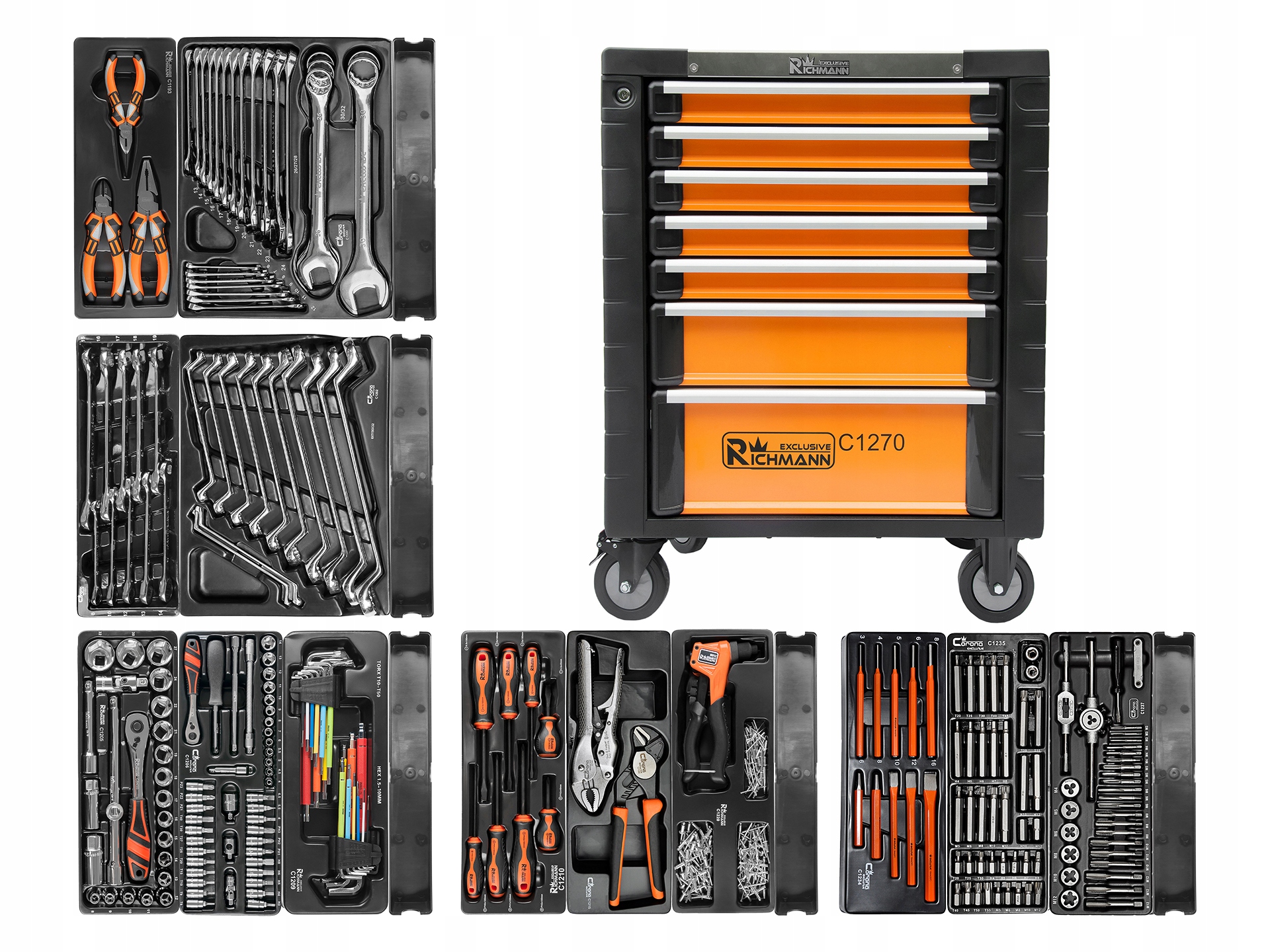 ШКАФ ДЛЯ ИНСТРУМЕНТОВ ТЕЛЕЖКА RICHMANN ОБОРУДОВАНИЕ 398