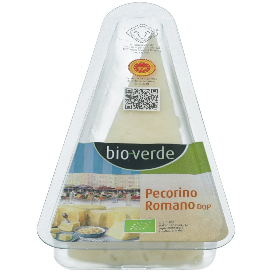 Levně Sýr Pecorino Romano Bio 125 g Bio-verde