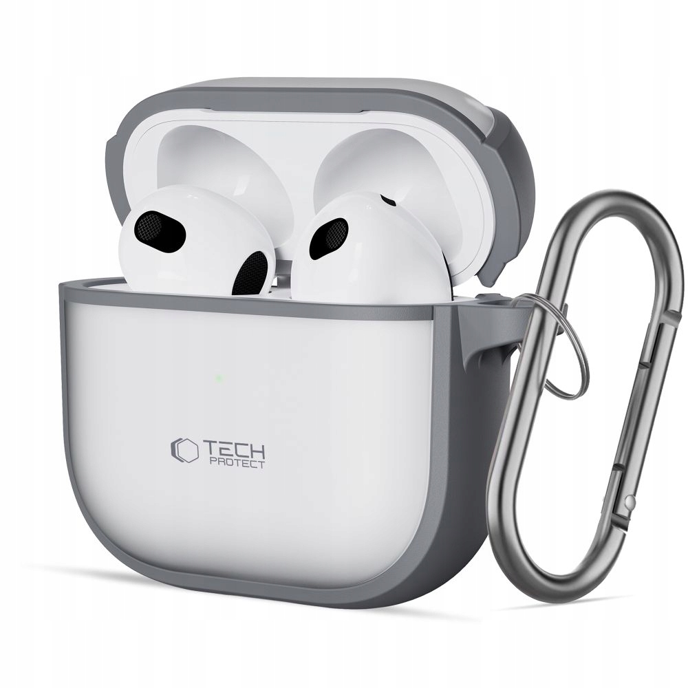 Etui z klapką Tech-protect do Apple AirPods 4 bezbarwny
