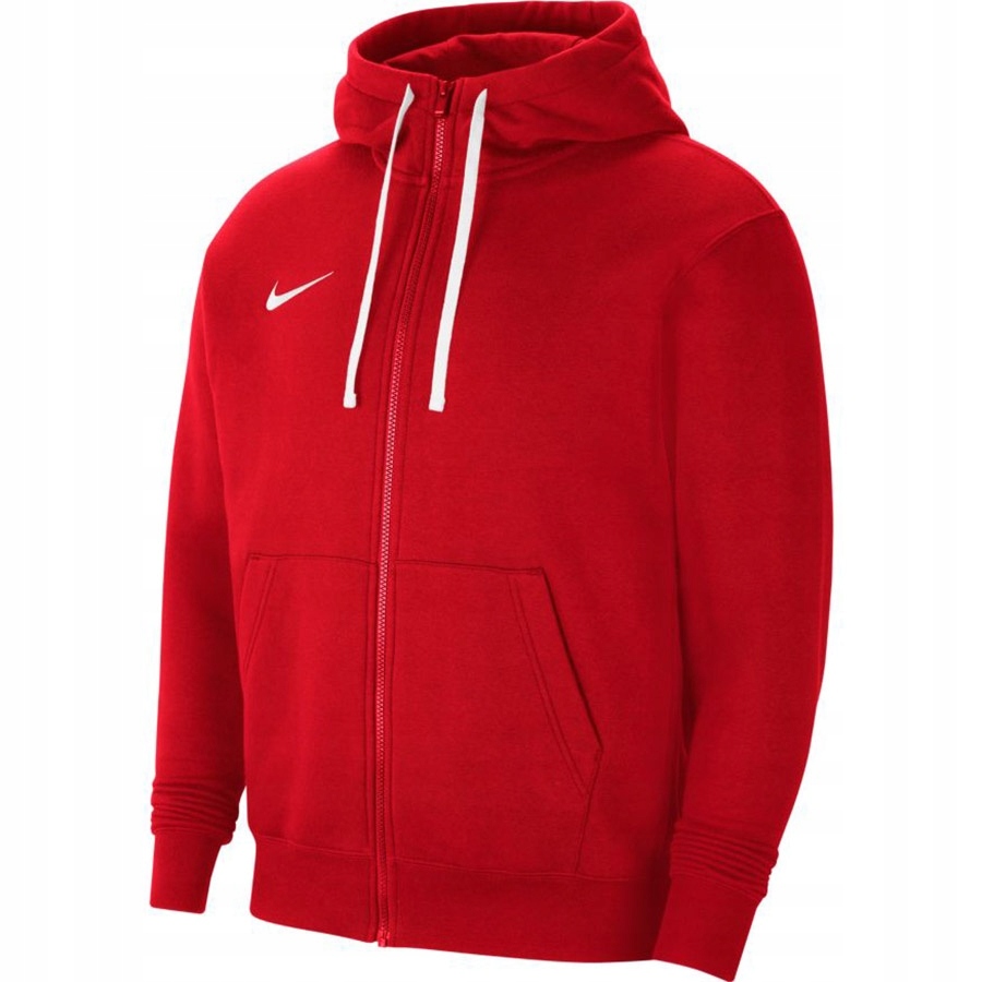 Pánská Mikina Nike Park 20 Fleece Fz Hoodie [s] červená