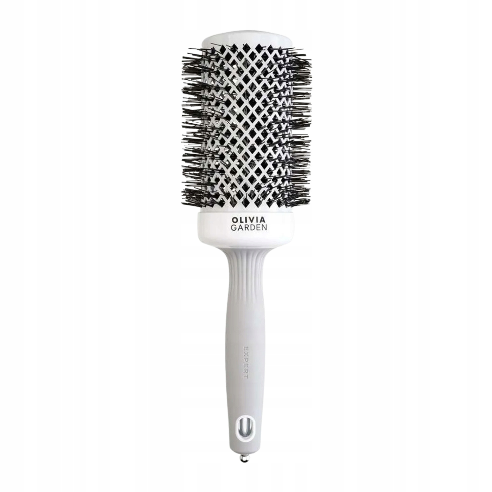 Olivia Garden Expert Blowout Shine White&grey 55 kartáč na vlasy