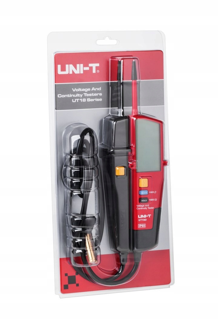 MIERNIK TESTER UNI-T UT18D PRÓBNIK NAPIĘCIA I FAZ Model UT18D