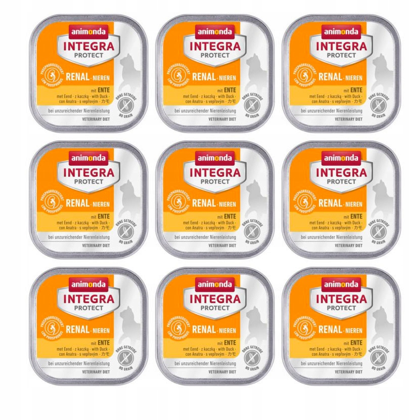 Levně Mokré krmivo pro kočky Animonda Integra Protect Nieren kachna 100 g
