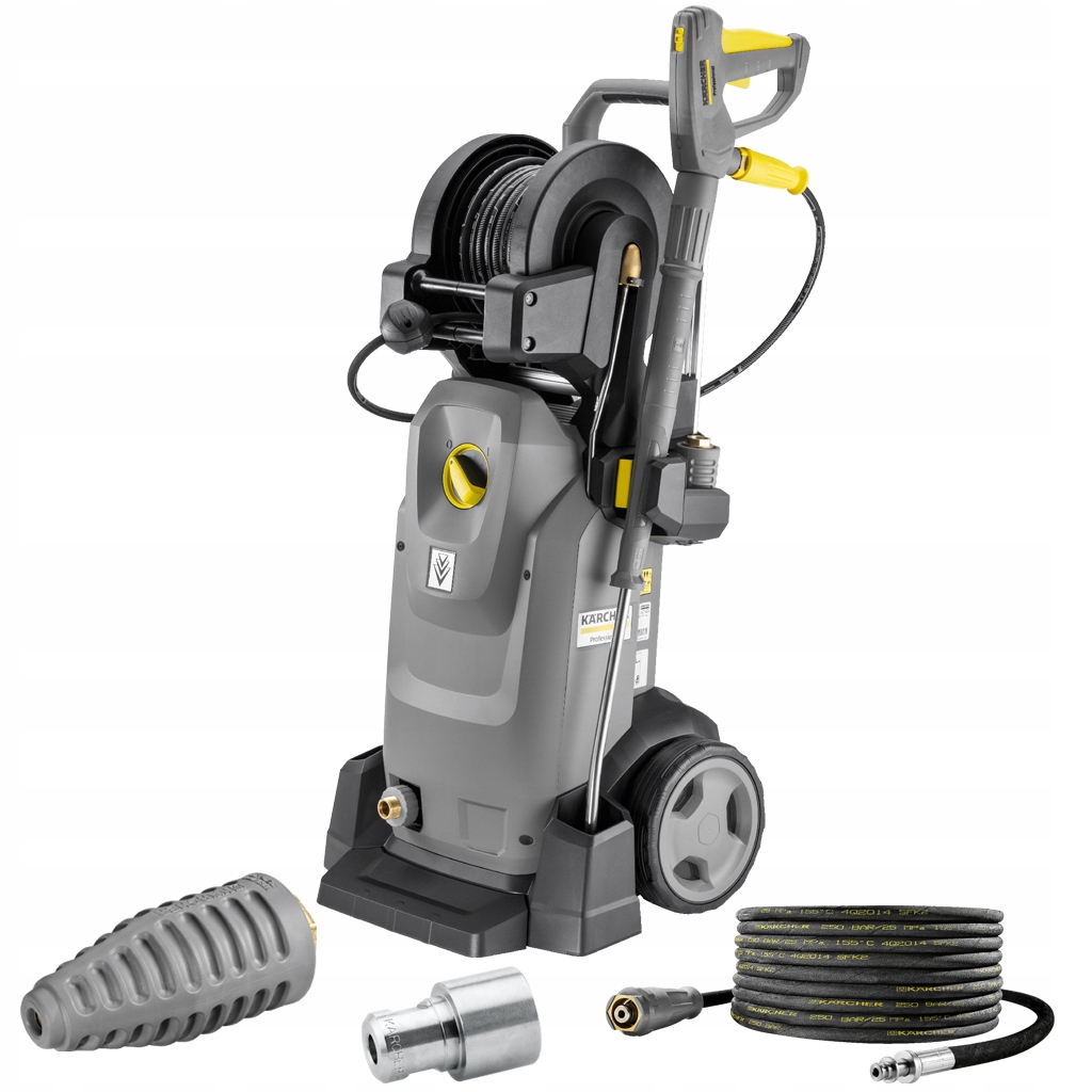Myjka ciśnieniowa Karcher Hd 6/15 Mxa 560l/h z bębnem na wąż Turbo dysza