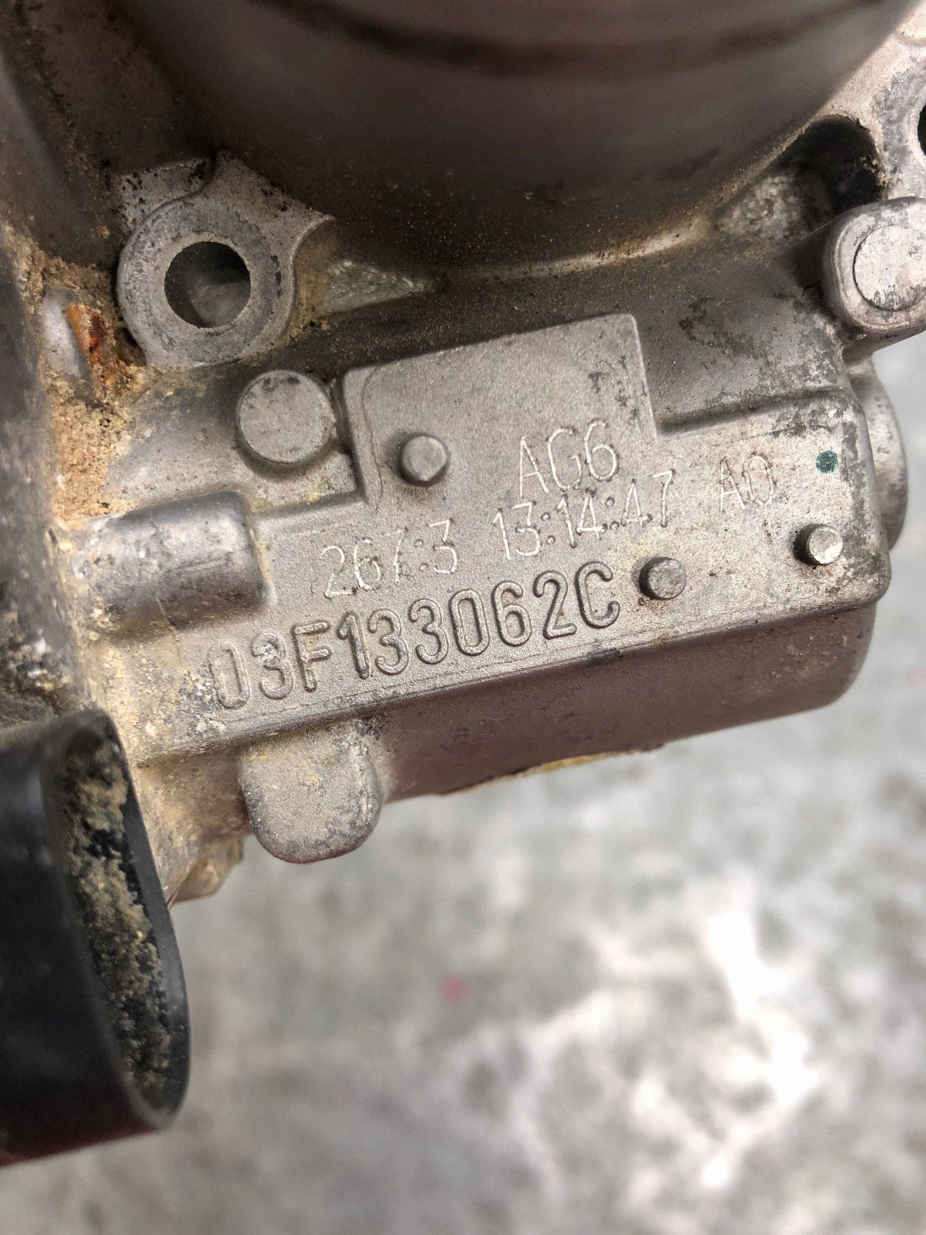 Valvola a farfalla VW AUDI 03F133062C