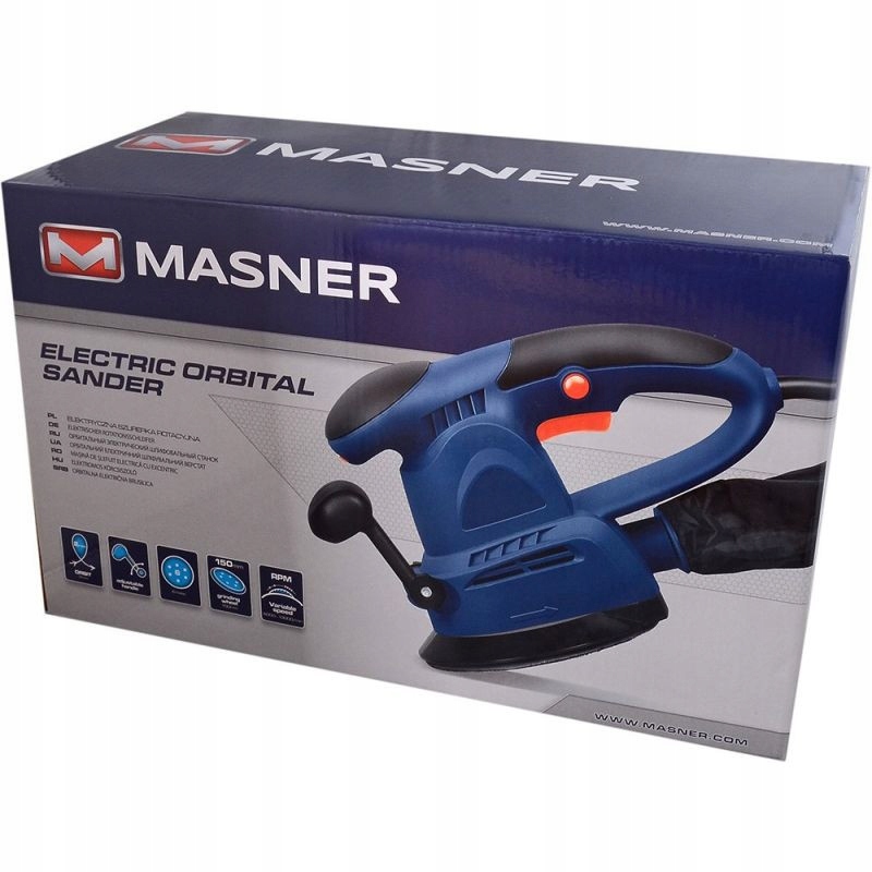 K2 MASNER эксцентриковая роторная шлифовальная машина элект.