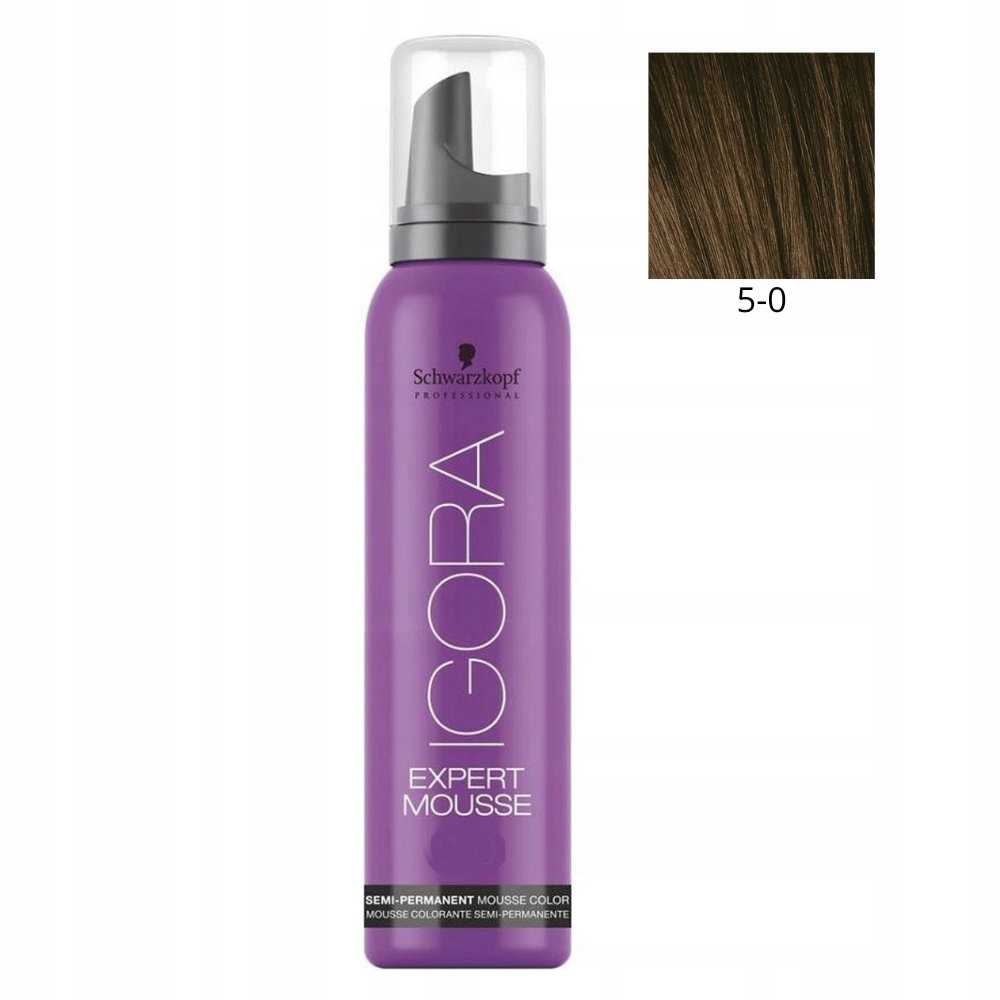 

Schwarzkopf Igora Mousse Pianka Koloryzująca 5-0