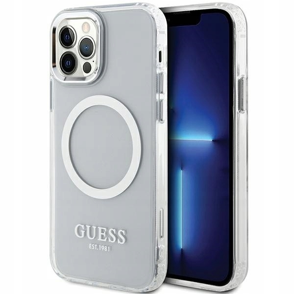 Guess GUHMP12MHTRMS pouzdro kryt na iPhone 12/12 Pro 6.1" Magsafe