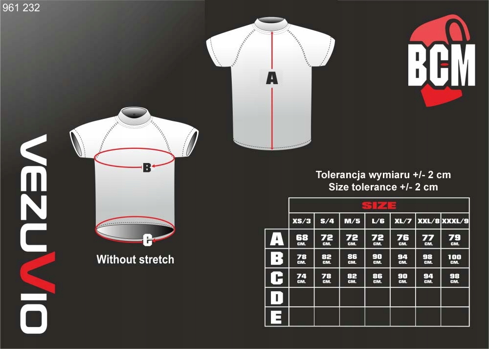 Dwie koszulki męskie potówka Vezuvio Q-Skin KR WHT rozmiar M Marka Vezuvio