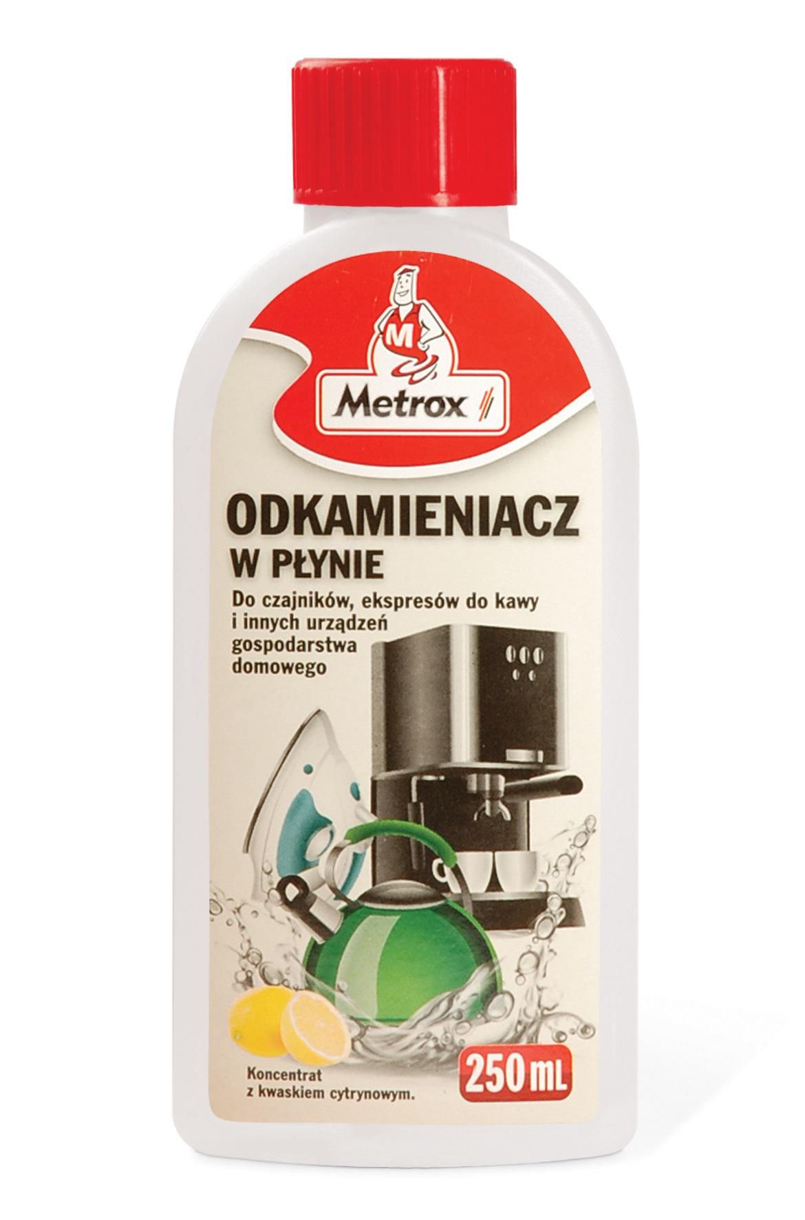 

Odkamieniacz w płynie Metrox 250ml uniwersalny