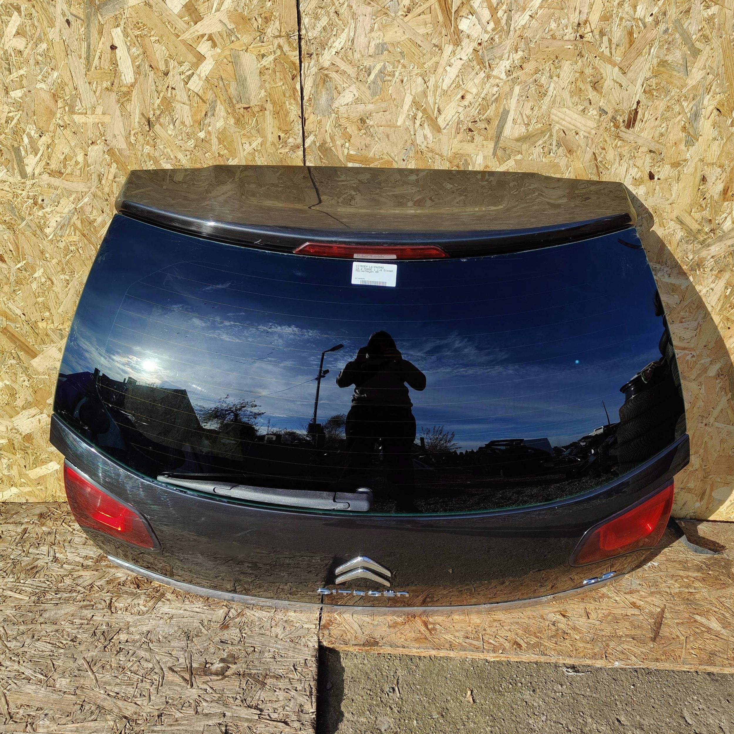 trunk door boot rear part Citroen C3 II