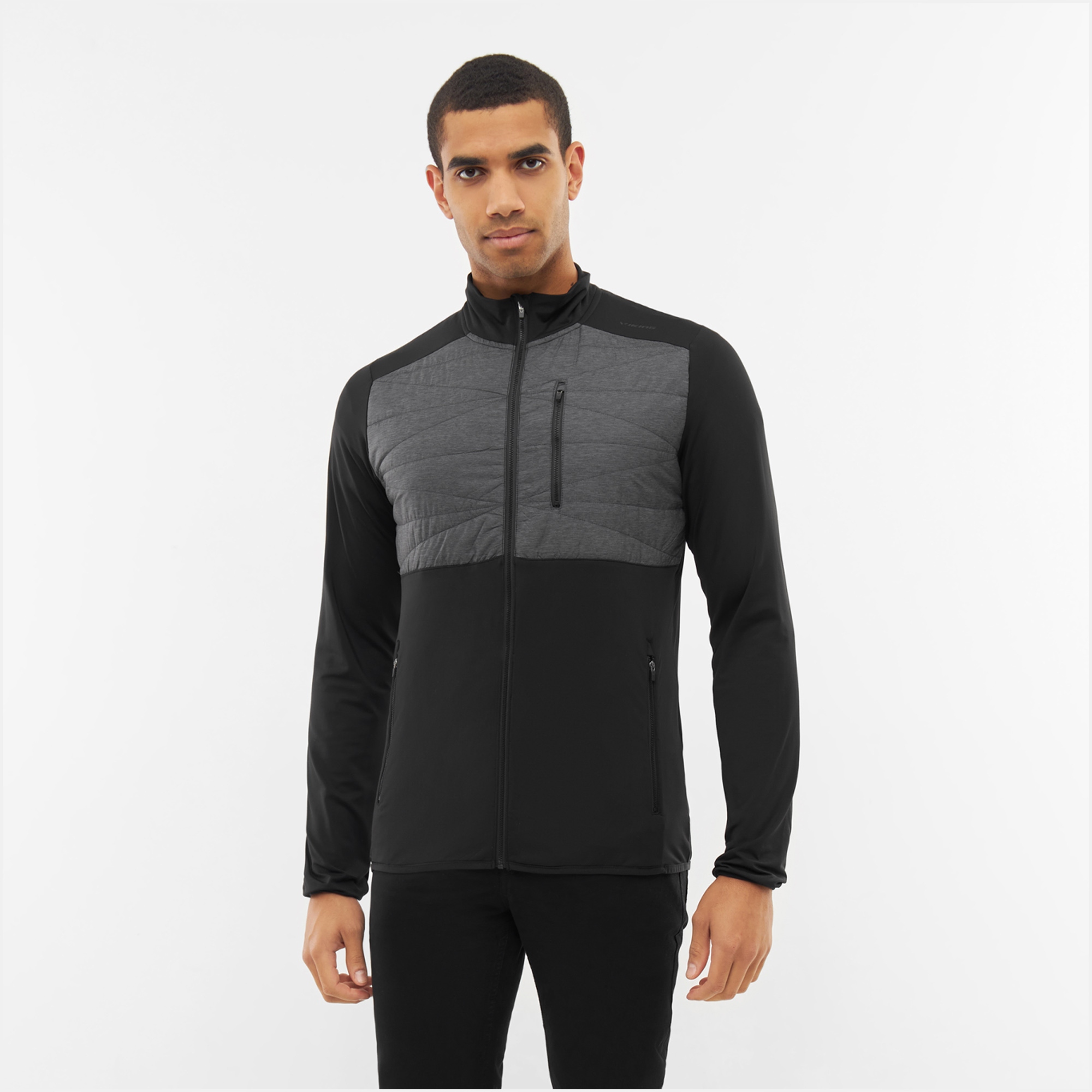 Pánská treková bunda Viking Montana Man černá XXL