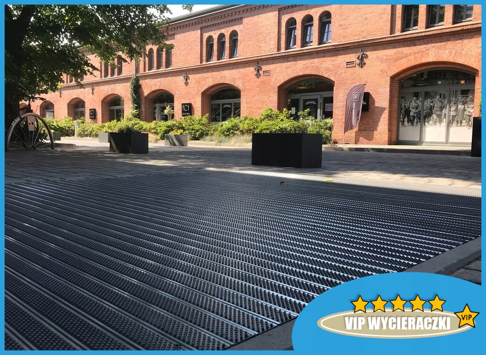 WYCIERACZKA WEJŚCIOWA SYSTEMOWA - wycieraczka zewnętrzna wpuszczana - 60x40 Stan opakowania oryginalne