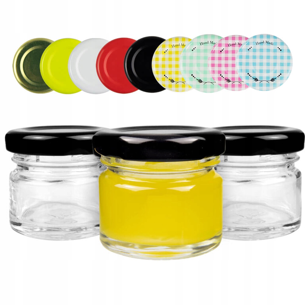 

100x Słoik 30ML Z Zakrętką Miód Dżem Przyprawy