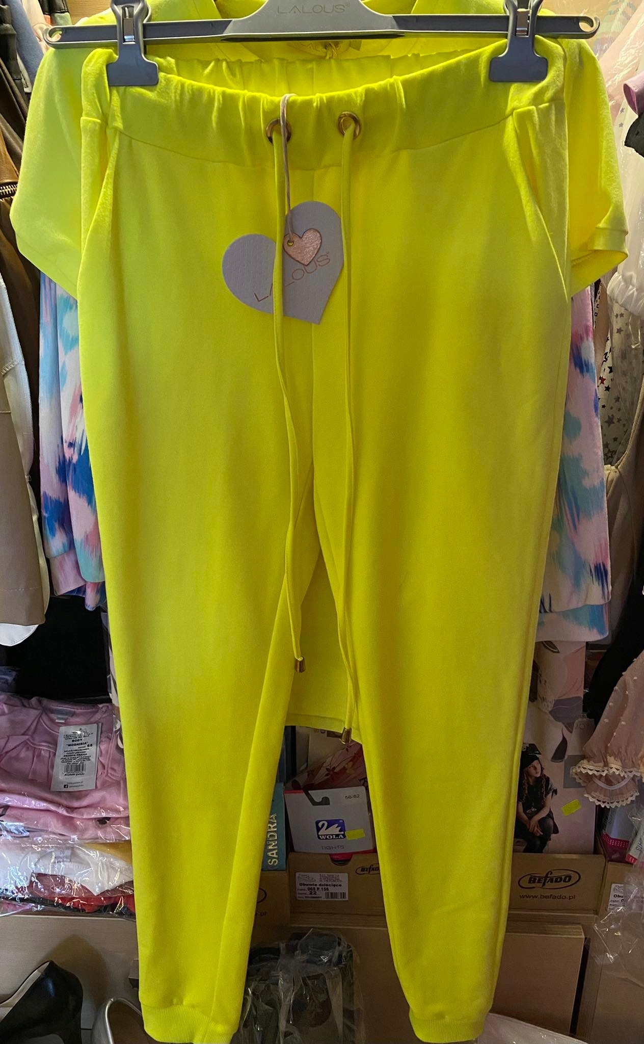 Žluté kalhoty LIV Model 0358 Lalous velikost M