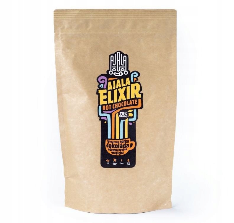 Čokoláda Ajala horká Elixír 250 g