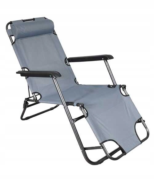Ležadlo záhradné plážové kreslo 150 kg