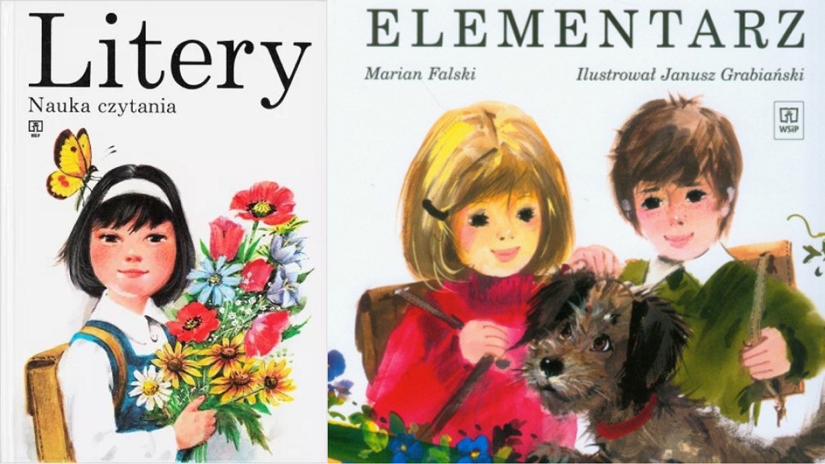 

Litery i Elementarz Falskiego. Reprinty