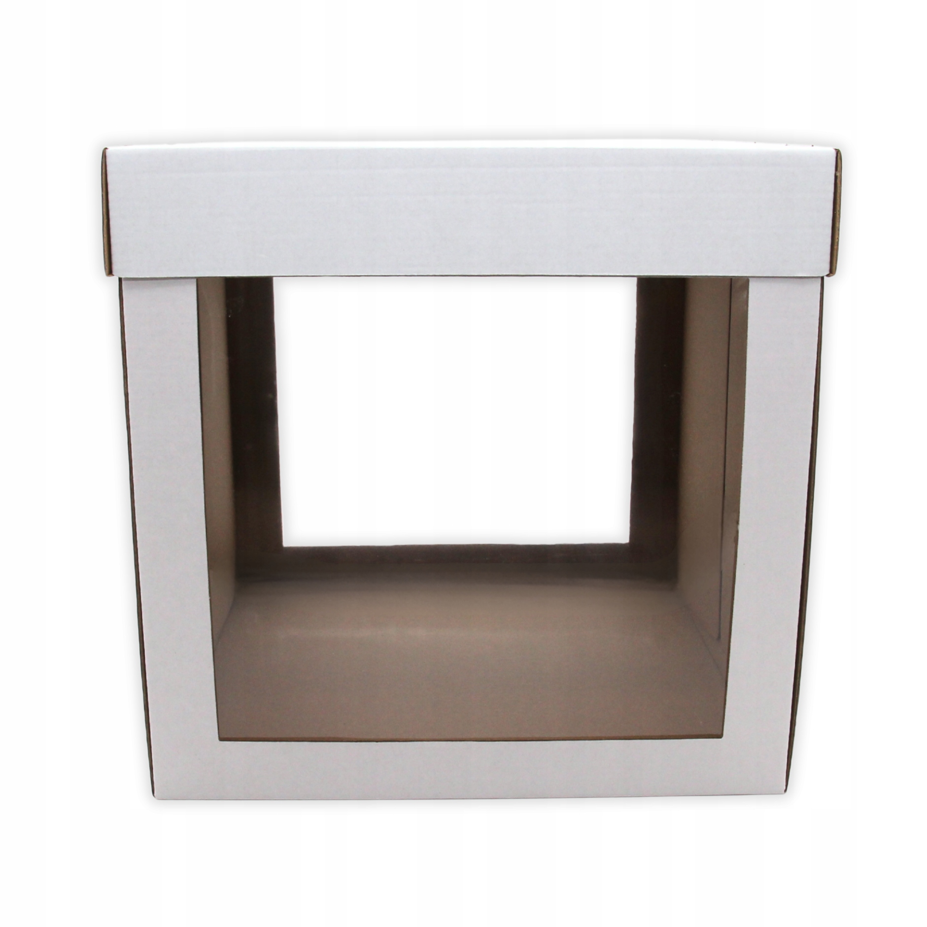 Karton Easybox z podwójnym okienkiem 200x200x200 mm-10szt