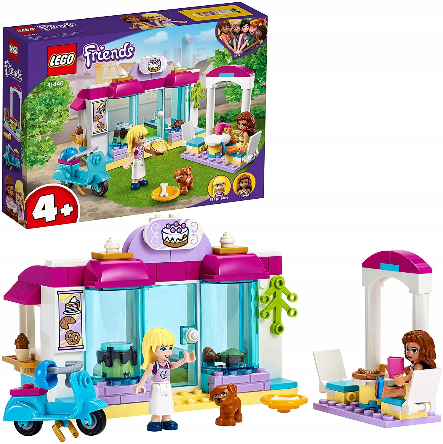 Lego Friends 41440 Pekárna v městečku Heartlake Nové Stavebnice jako dárek