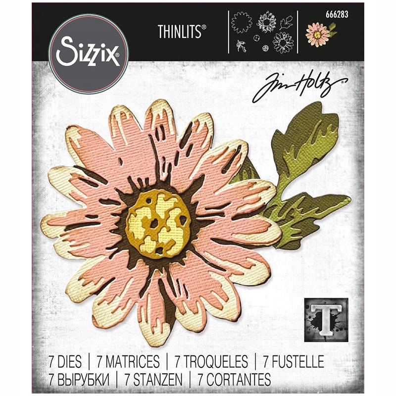 Vykrajovátka Sizzix Thinlits Blossom květ