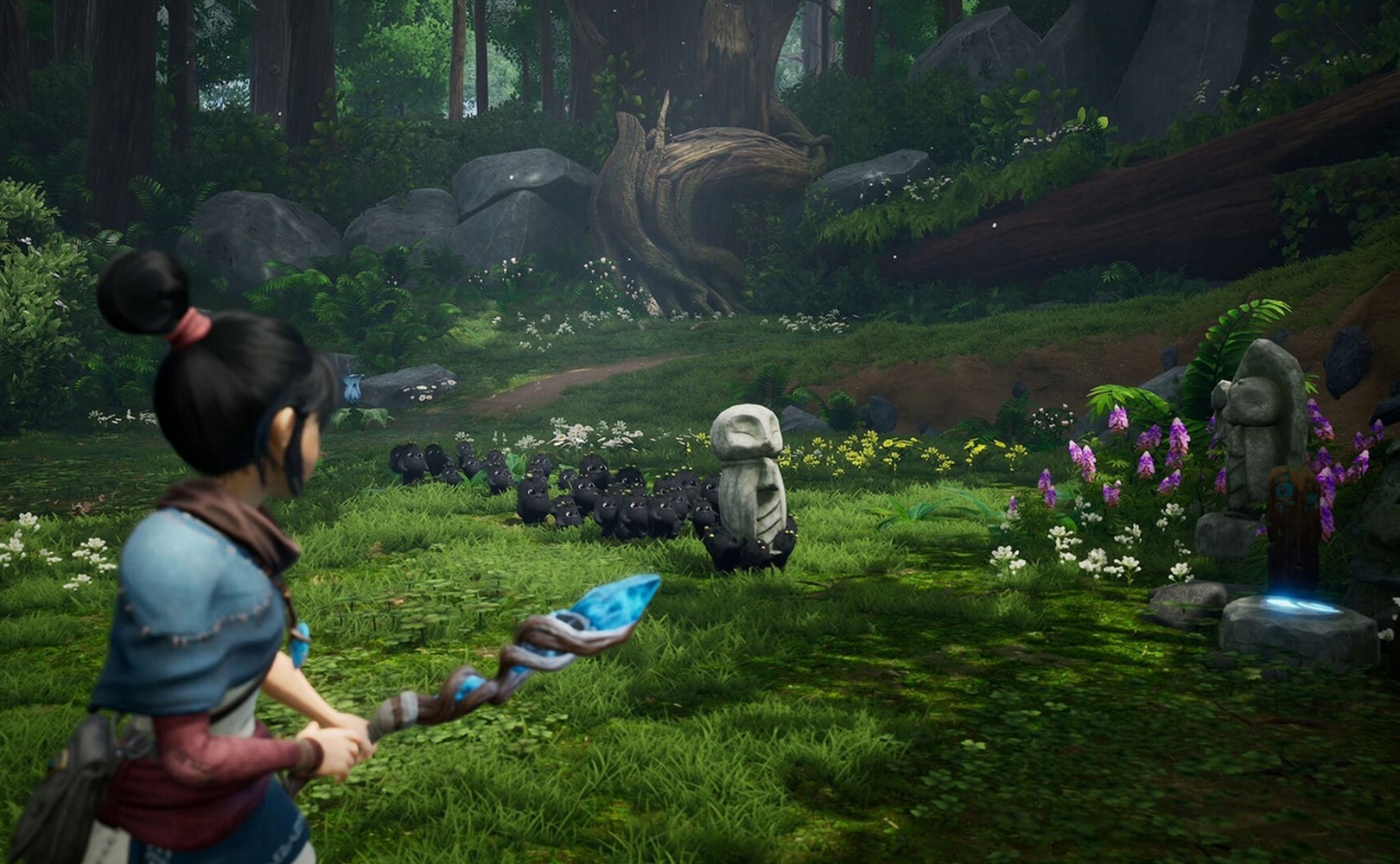 KENA BRIDGE OF SPIRITS DELUXE ED / PS4 / NOWA / PL Platforma PlayStation 4 (PS4)