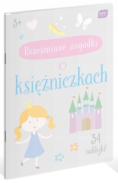 

Kolorowanka Z Naklejkamki Księżniczki zagadki 3+