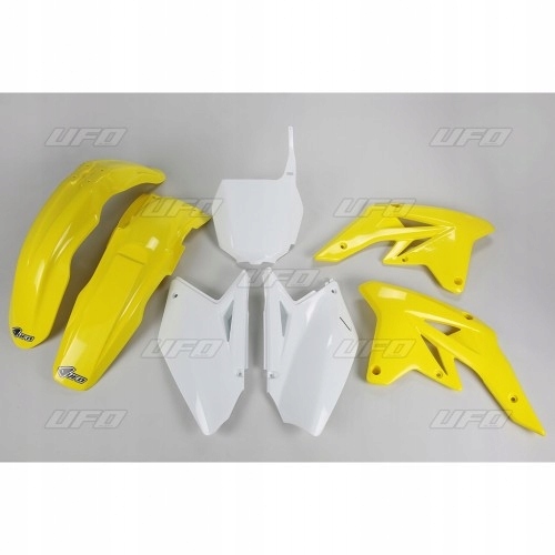 Ufo Sada Plastov Suzuki Rmz 250 '07-'09 Farba Oem (biela/žltá Biela)