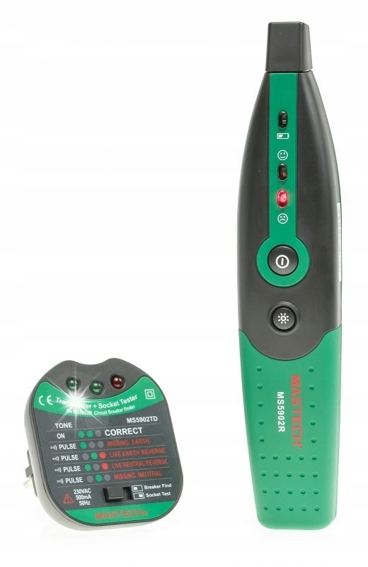 MASTECH ТЕСТЕР ЛОКАТОР ПРЕДОХРАНИТЕЛЕЙ И РОЗЕТОК