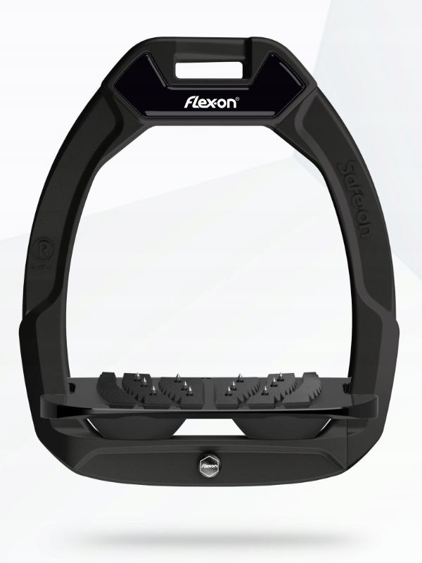 Flex-on, Strzemiona Safe-on, wkładka: Pochyła, Ultra Grip, Black, kolor: Bl